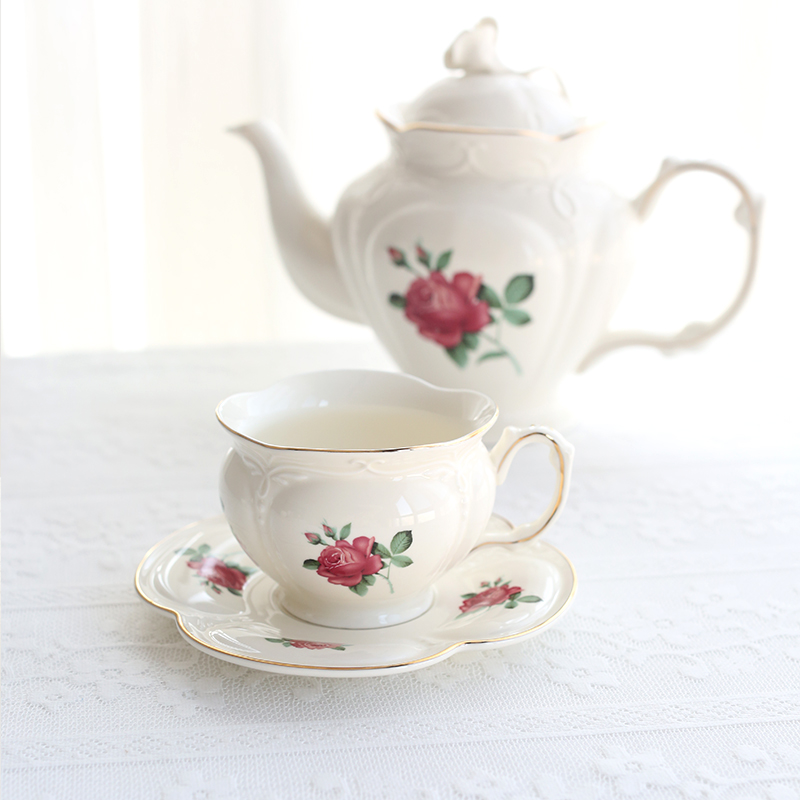 Coffee Tea English - Tasse à café française en céramique