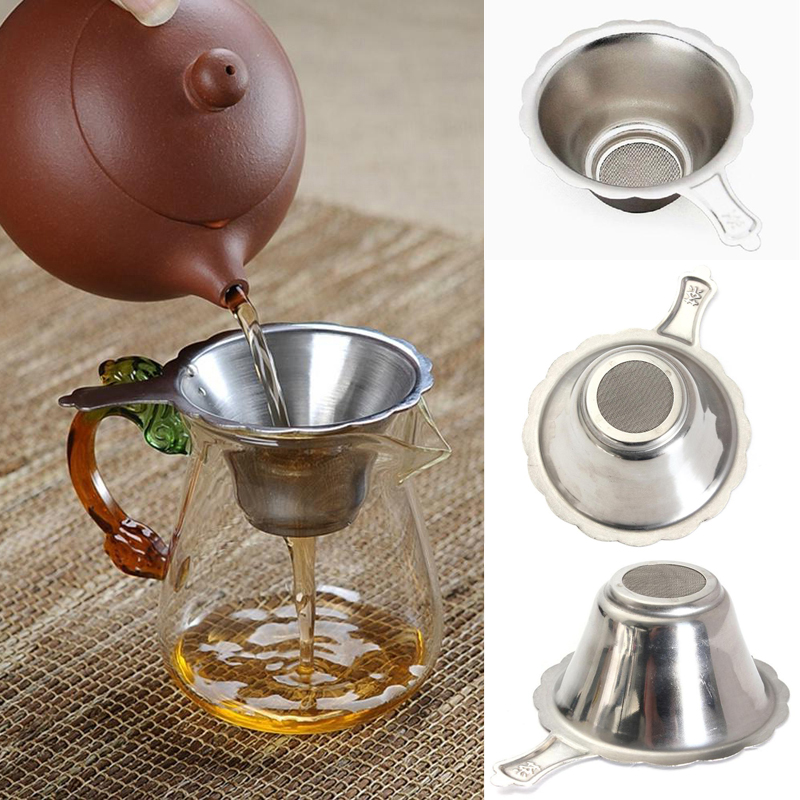 Tea Strainer Mesh - Passoire à thé réutilisable en maille,