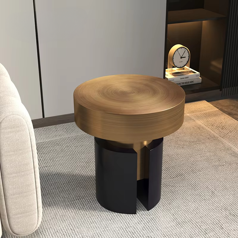 Coffee Tea Room - Table basse en acier inoxydable, table