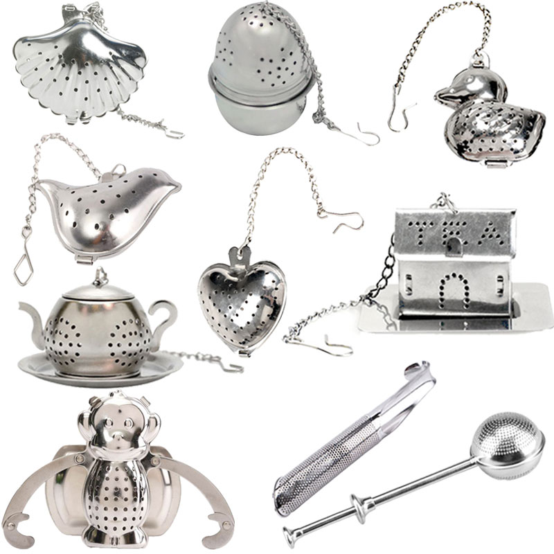 Tea Strainer Mesh - Infuseur à thé en acier inoxydable,