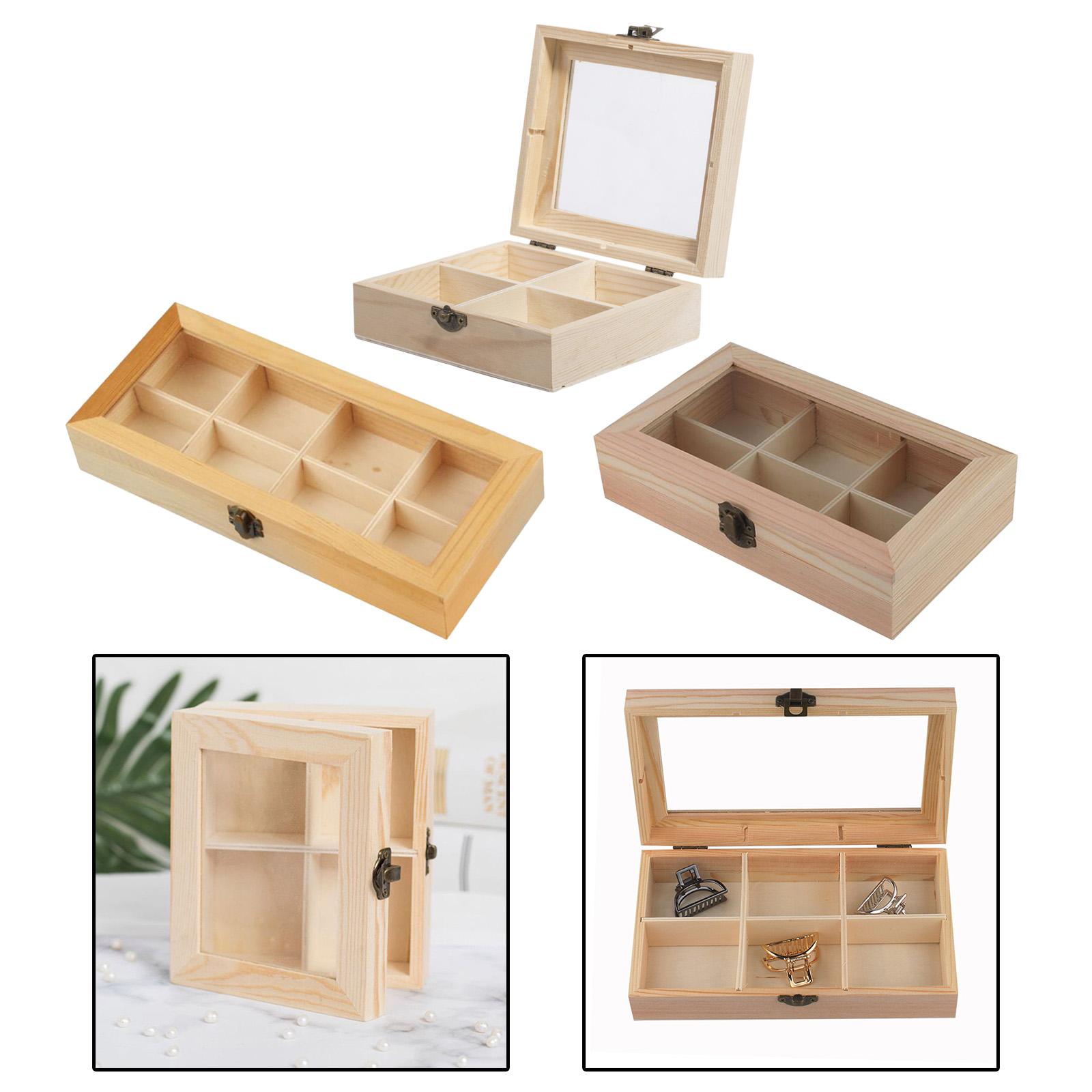Coffee Tea Display - Boîte à thé en bois avec
