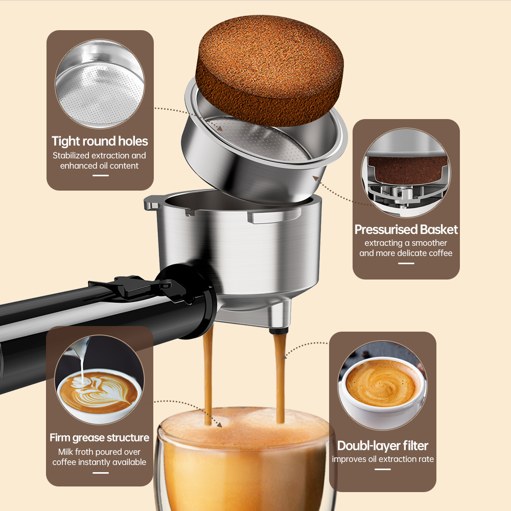 Cafetière CafeLffe 20 Bar Inox - Coffee Tea Weight Loss avis et prix