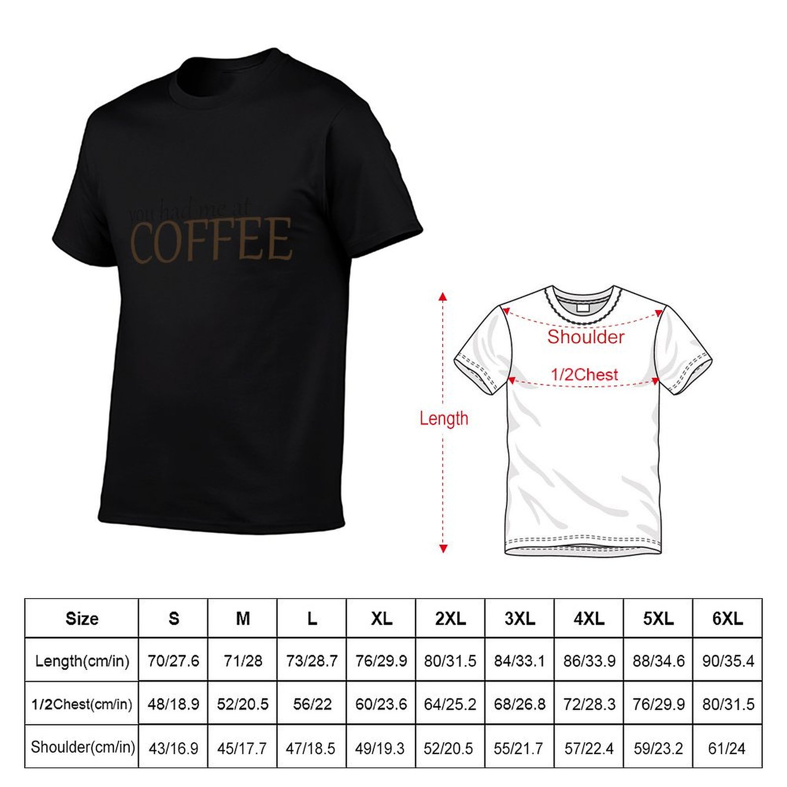 You had me at COFFEE T-Shirt S - Coffee Tea Me avis et prix