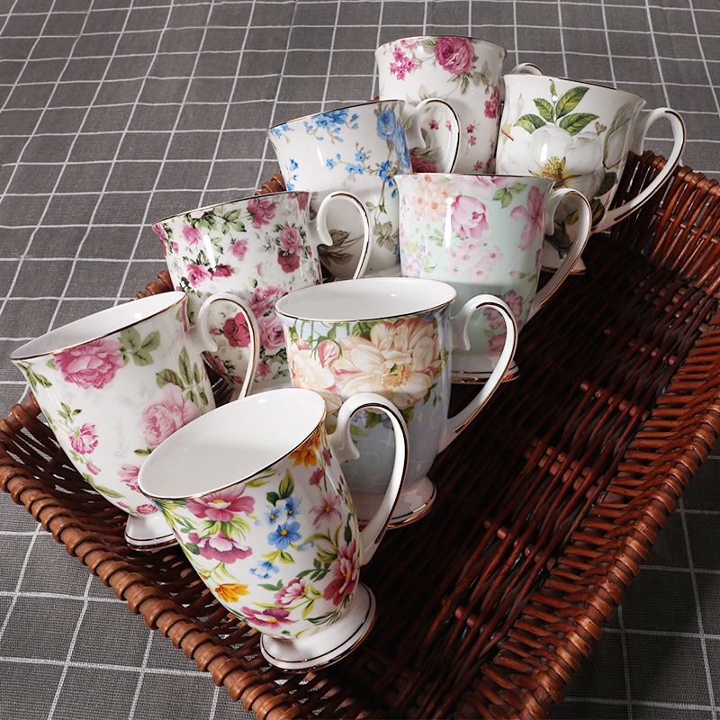 Tasse créative en porcelaine d - Coffee Tea English avis et prix