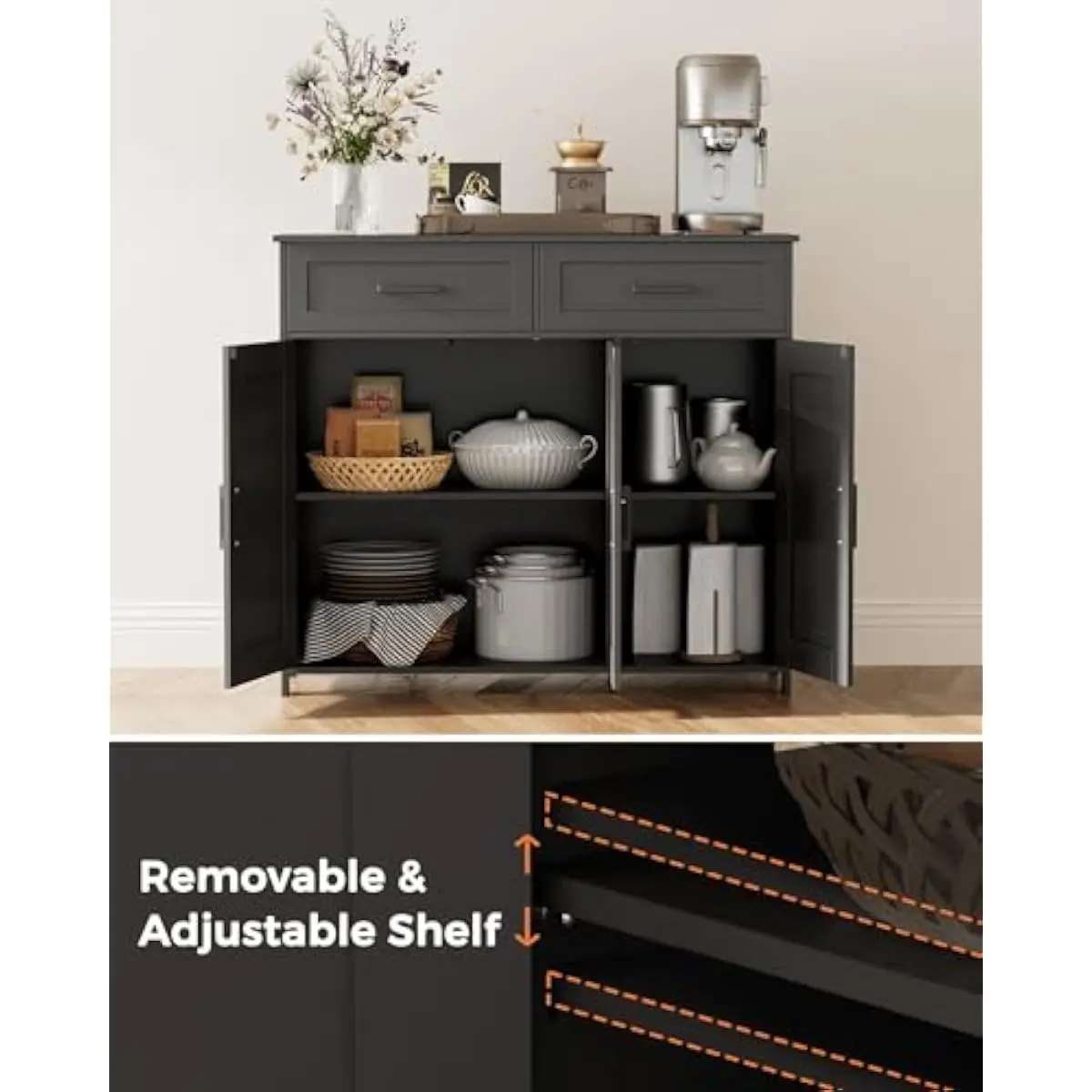 Armoire de rangement pour bar  - Coffee & Tea Maker Machine avis et prix