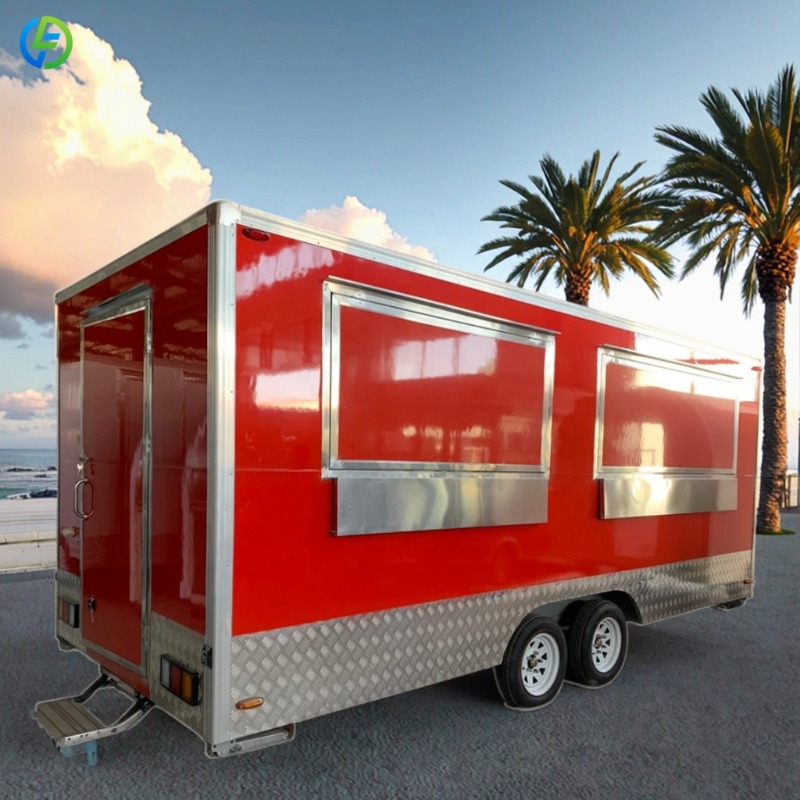 Remorque alimentaire mobile pe - Coffee Tea Vendor avis et prix