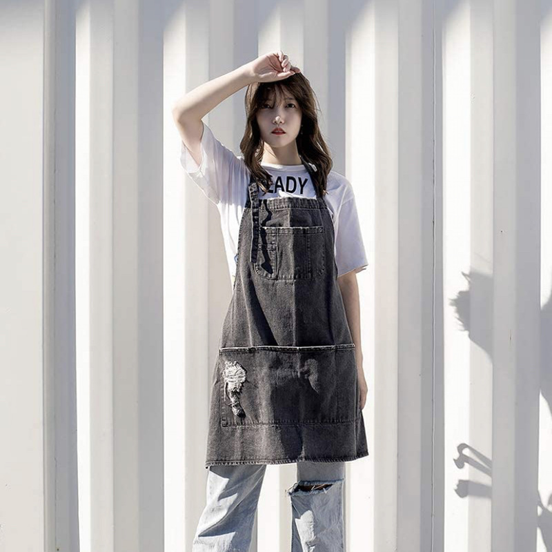 Tabliers japonais en denim de  - Coffee Tea Gardens avis et prix