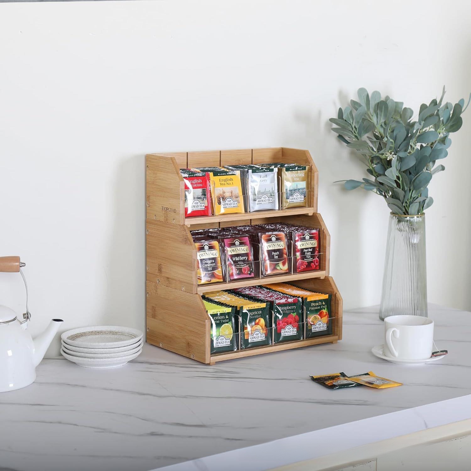 Boîte de rangement pour sachet - Coffee Tea Display avis et prix