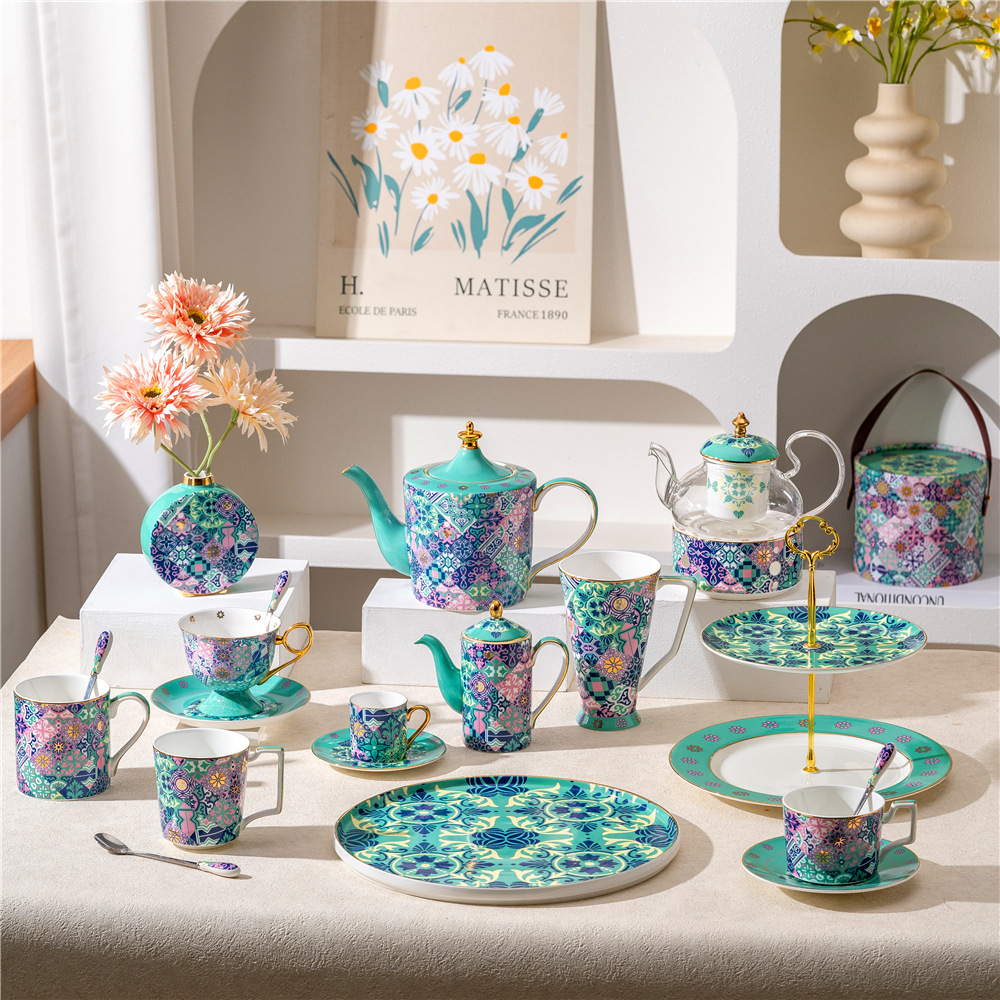 Service à café et thé en porce - Coffee Tea Gardens avis et prix