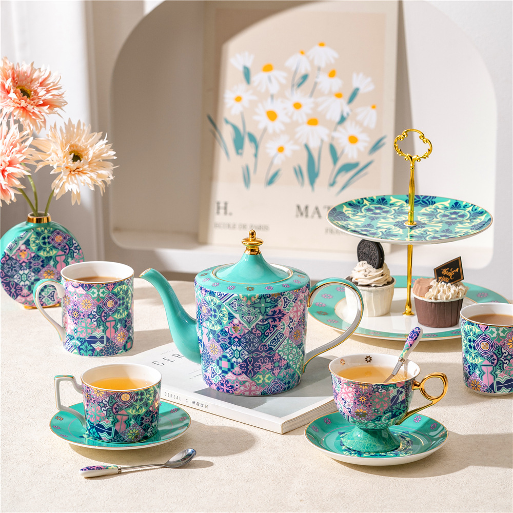 Service à café et thé en porce - Coffee Tea Gardens avis et prix