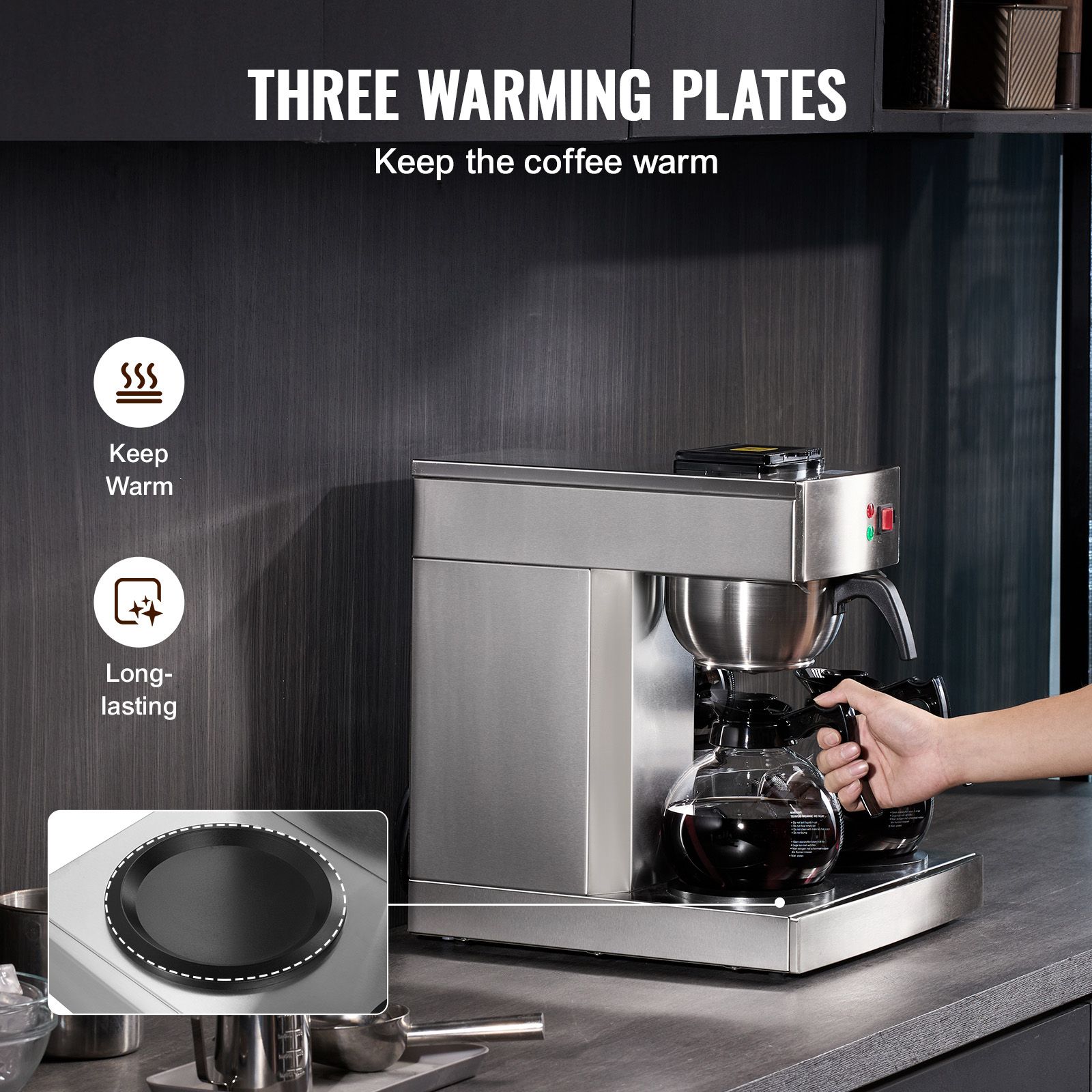 Machine à café commerciale à 1 - Coffee & Tea Maker Machine avis et prix