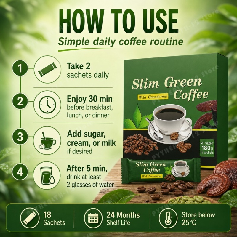 Café Vert Minceur Extrait de T - Coffee Tea Weight Loss avis et prix