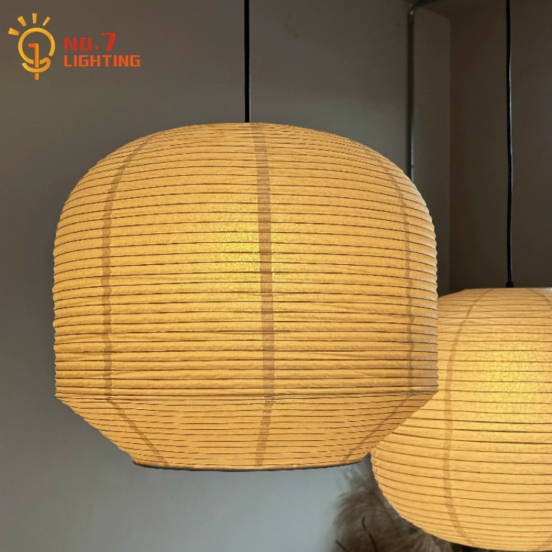 Lampe suspendue en papier de r - Switching Coffee To Tea avis et prix