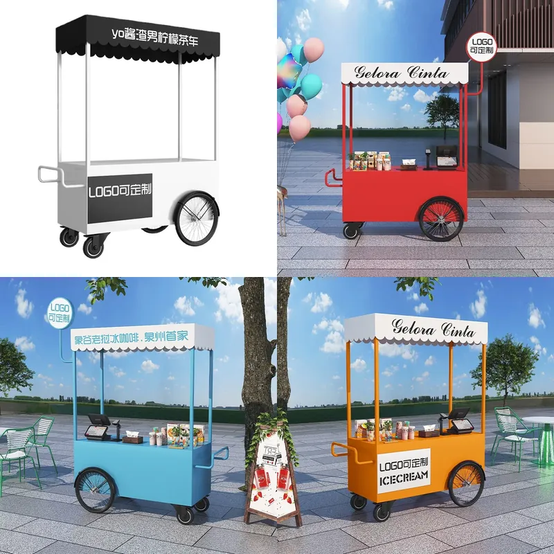 Chariot de restauration mobile - Coffee Tea Vendor avis et prix