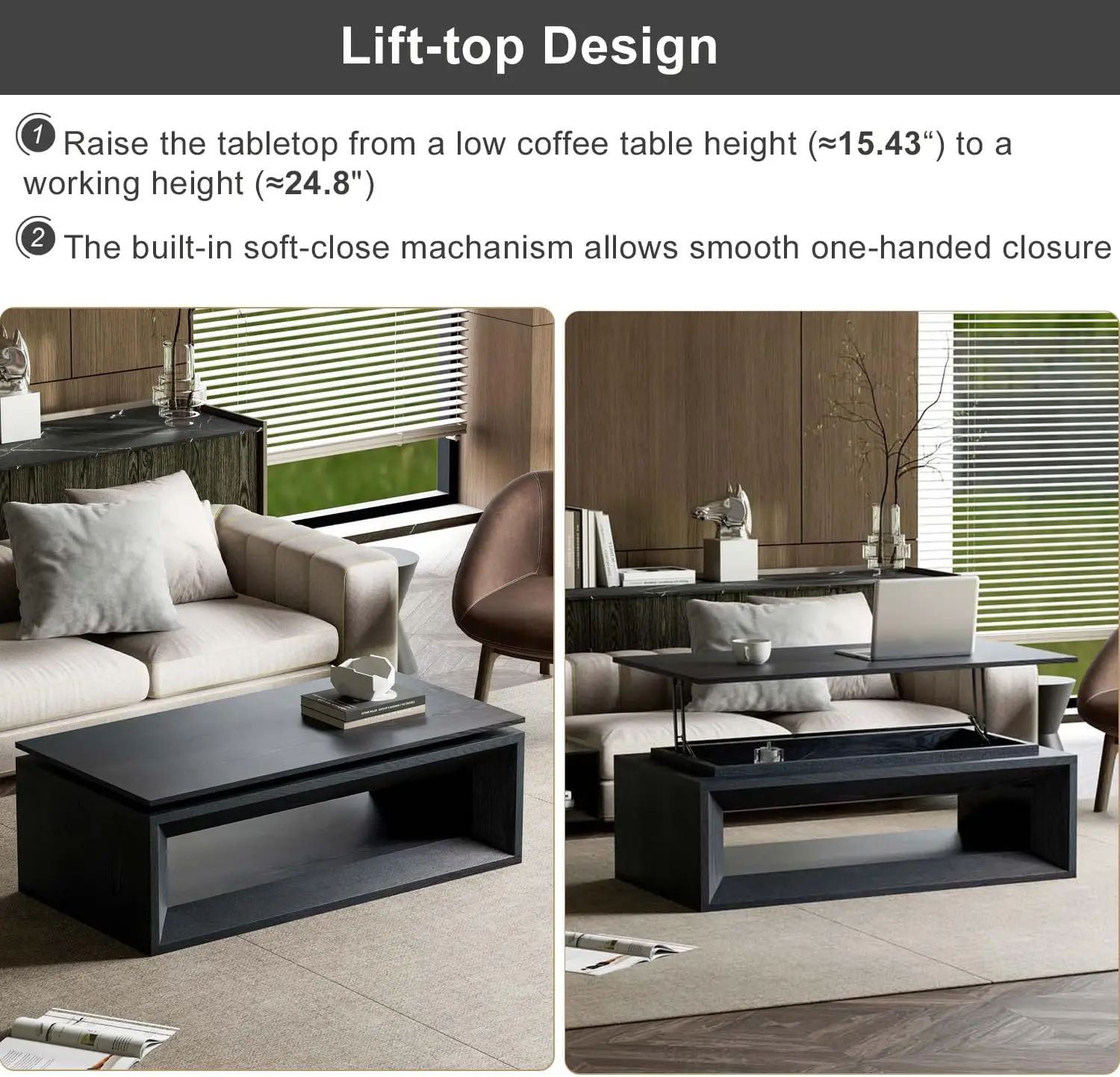 Table basse rectangulaire rele - Coffee Or Tea Please avis et prix