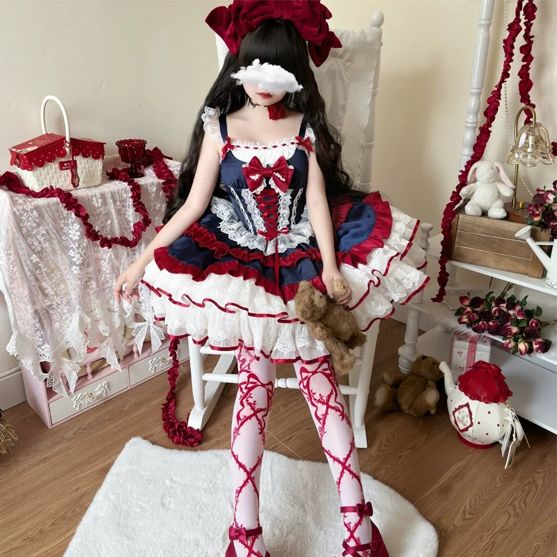 Robe JSK rose Sweet Lolita, mi - Coffee Tea Weight Loss avis et prix