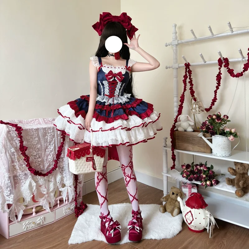 Robe JSK rose Sweet Lolita, mi - Coffee Tea Weight Loss avis et prix
