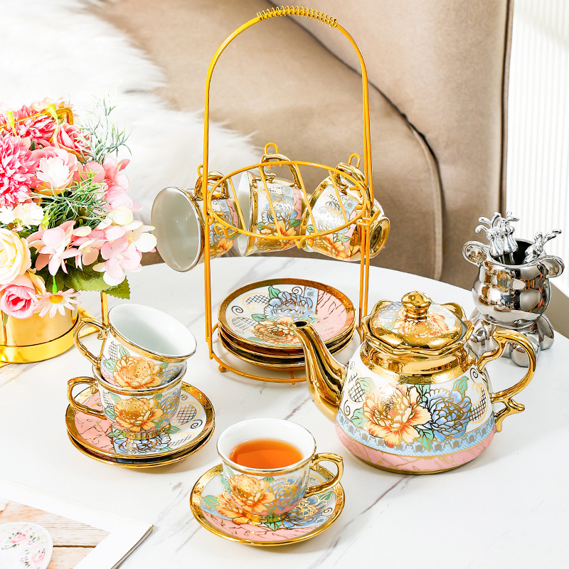 14 pièces ensemble ménage euro - Coffee Tea English avis et prix